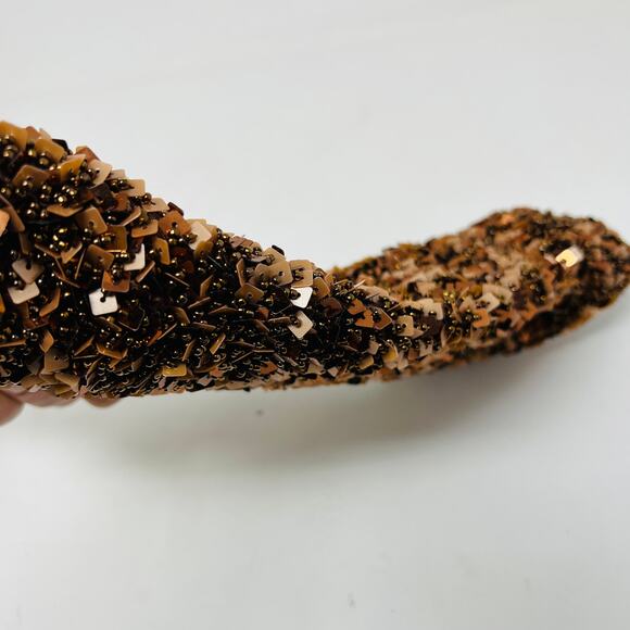 Nicole Lee Formal Clutch Bag Sequin Adjustable Chains - Picture 3 of 6